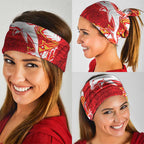 Dolphins Neck Gaiter Polynesian Tribal Tattoo Pacific Sport Art