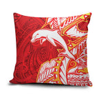 Dolphins Pillow Cover Polynesian Tribal Tattoo Pacific Sport Art