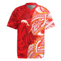 Dolphins Rugby Jersey Polynesian Tribal Tattoo Pacific Sport Art