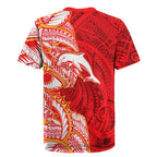 Dolphins Rugby Jersey Polynesian Tribal Tattoo Pacific Sport Art