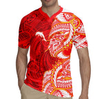 Dolphins Rugby Jersey Polynesian Tribal Tattoo Pacific Sport Art