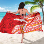 Dolphins Sarong Polynesian Tribal Tattoo Pacific Sport Art