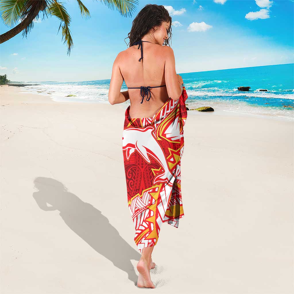 Dolphins Sarong Polynesian Tribal Tattoo Pacific Sport Art