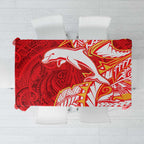 Dolphins Tablecloth Polynesian Tribal Tattoo Pacific Sport Art