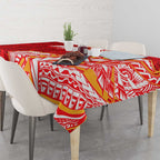 Dolphins Tablecloth Polynesian Tribal Tattoo Pacific Sport Art