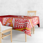 Dolphins Tablecloth Polynesian Tribal Tattoo Pacific Sport Art