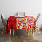 Dolphins Tablecloth Polynesian Tribal Tattoo Pacific Sport Art