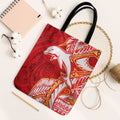 Dolphins Tote Bag Polynesian Tribal Tattoo Pacific Sport Art