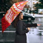 Dolphins Umbrella Polynesian Tribal Tattoo Pacific Sport Art