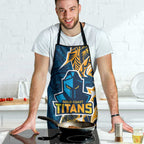 Gold Coast Titans Apron Polynesian Tribal Tattoo Pacific Sport Art