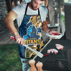 Gold Coast Titans Apron Polynesian Tribal Tattoo Pacific Sport Art