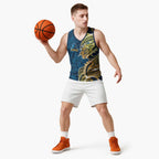 Gold Coast Titans Basketball Jersey Polynesian Tribal Tattoo Pacific Sport Art