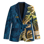Gold Coast Titans Blazer Polynesian Tribal Tattoo Pacific Sport Art