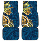 Gold Coast Titans Car Mats Polynesian Tribal Tattoo Pacific Sport Art