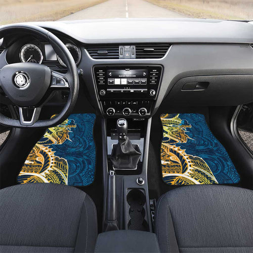 Gold Coast Titans Car Mats Polynesian Tribal Tattoo Pacific Sport Art