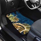Gold Coast Titans Car Mats Polynesian Tribal Tattoo Pacific Sport Art