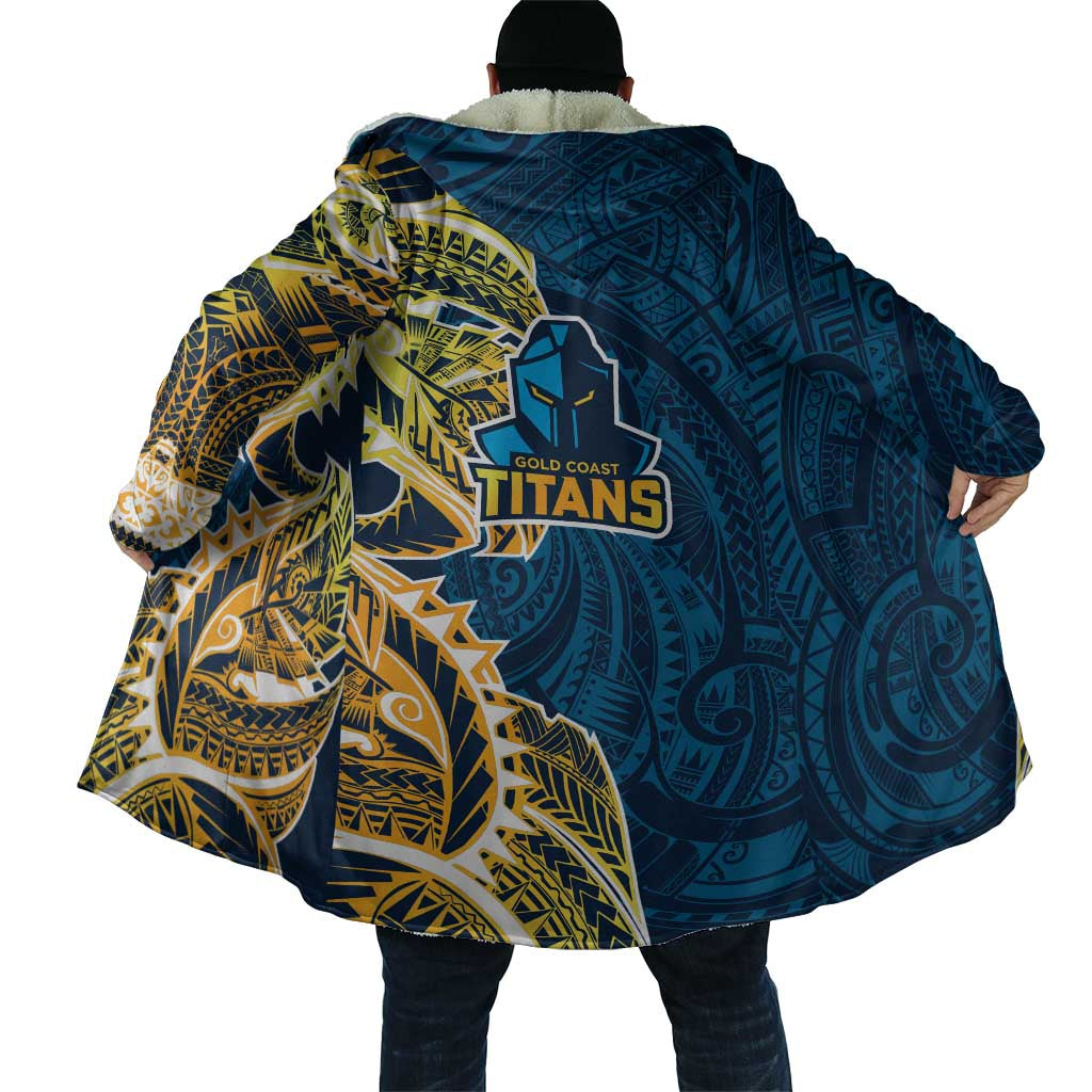 Gold Coast Titans Cloak Polynesian Tribal Tattoo Pacific Sport Art