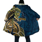 Gold Coast Titans Cloak Polynesian Tribal Tattoo Pacific Sport Art
