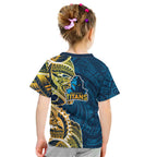 Gold Coast Titans Kid T Shirt Polynesian Tribal Tattoo Pacific Sport Art