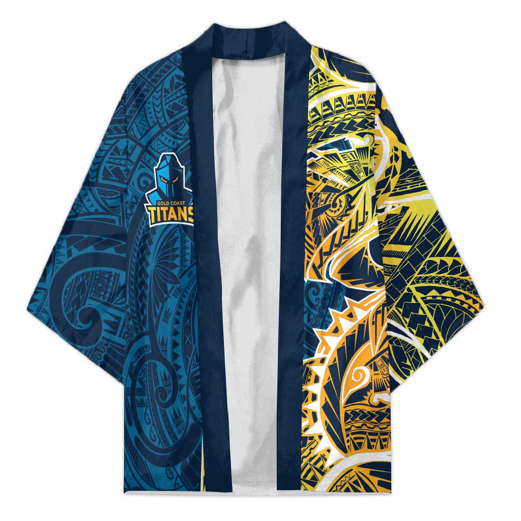 Gold Coast Titans Kimono Polynesian Tribal Tattoo Pacific Sport Art