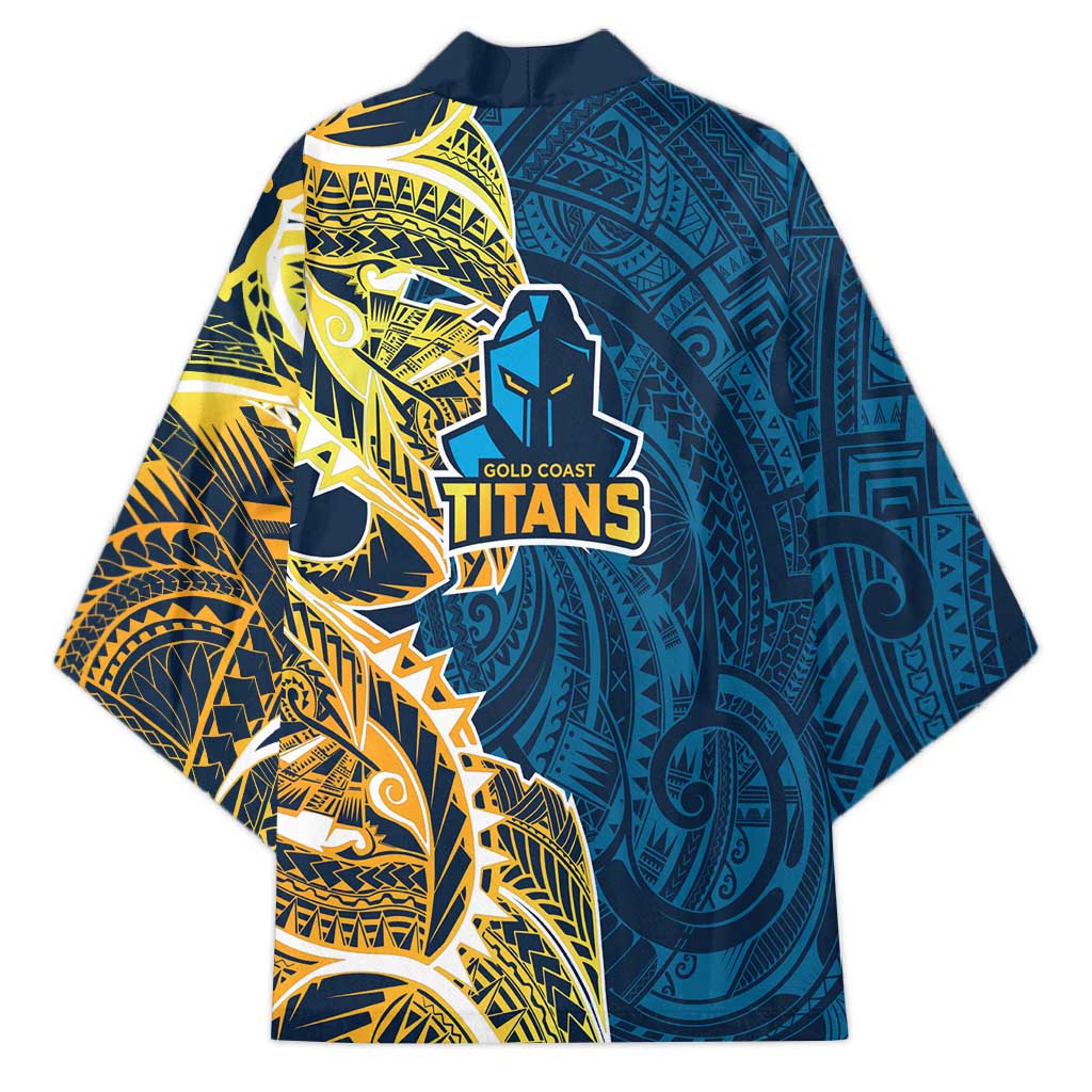 Gold Coast Titans Kimono Polynesian Tribal Tattoo Pacific Sport Art
