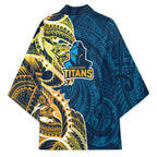 Gold Coast Titans Kimono Polynesian Tribal Tattoo Pacific Sport Art