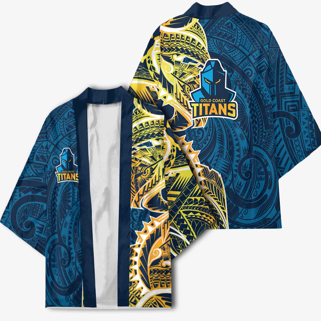 Gold Coast Titans Kimono Polynesian Tribal Tattoo Pacific Sport Art