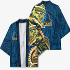 Gold Coast Titans Kimono Polynesian Tribal Tattoo Pacific Sport Art