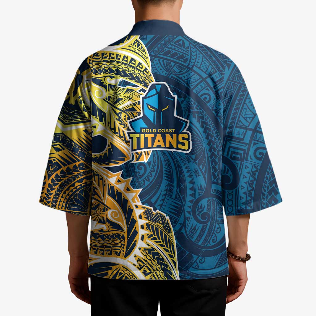 Gold Coast Titans Kimono Polynesian Tribal Tattoo Pacific Sport Art
