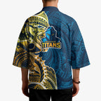 Gold Coast Titans Kimono Polynesian Tribal Tattoo Pacific Sport Art