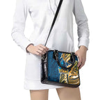Gold Coast Titans Shoulder Handbag Polynesian Tribal Tattoo Pacific Sport Art