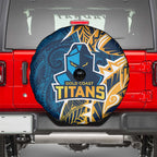 Gold Coast Titans Spare Tire Cover Polynesian Tribal Tattoo Pacific Sport Art