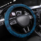 Gold Coast Titans Steering Wheel Cover Polynesian Tribal Tattoo Pacific Sport Art