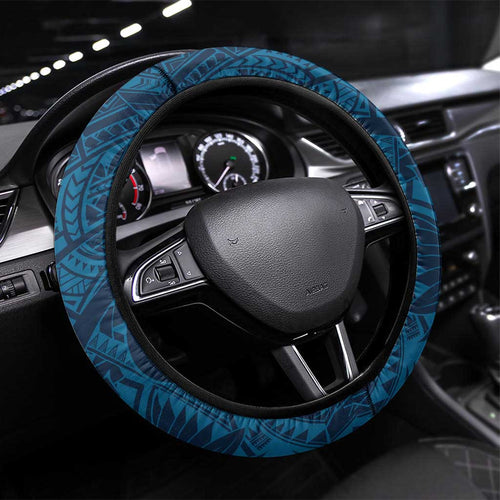 Gold Coast Titans Steering Wheel Cover Polynesian Tribal Tattoo Pacific Sport Art