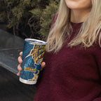 Gold Coast Titans Tumbler Cup Polynesian Tribal Tattoo Pacific Sport Art
