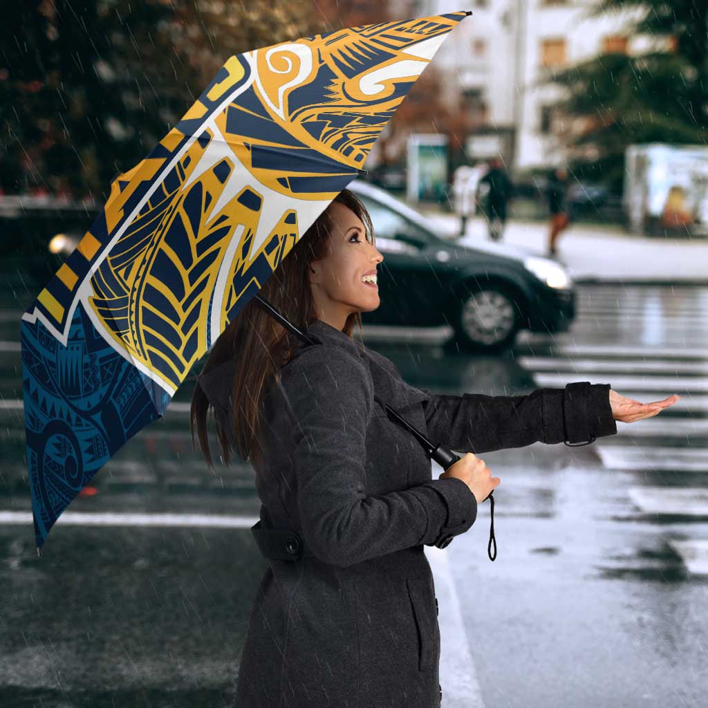 Gold Coast Titans Umbrella Polynesian Tribal Tattoo Pacific Sport Art