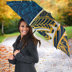 Gold Coast Titans Umbrella Polynesian Tribal Tattoo Pacific Sport Art