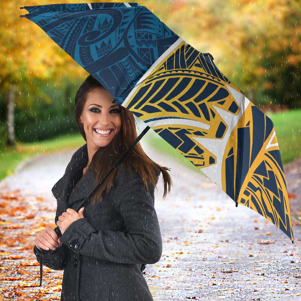 Gold Coast Titans Umbrella Polynesian Tribal Tattoo Pacific Sport Art