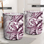 Sea Eagles Laundry Basket Polynesian Tribal Tattoo Pacific Sport Art