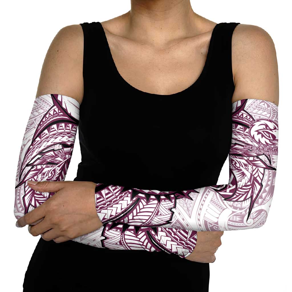 Sea Eagles Arm Sleeves Polynesian Tribal Tattoo Pacific Sport Art