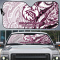 Sea Eagles Auto Sun Shade Polynesian Tribal Tattoo Pacific Sport Art