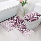 Sea Eagles Bathroom Set Polynesian Tribal Tattoo Pacific Sport Art