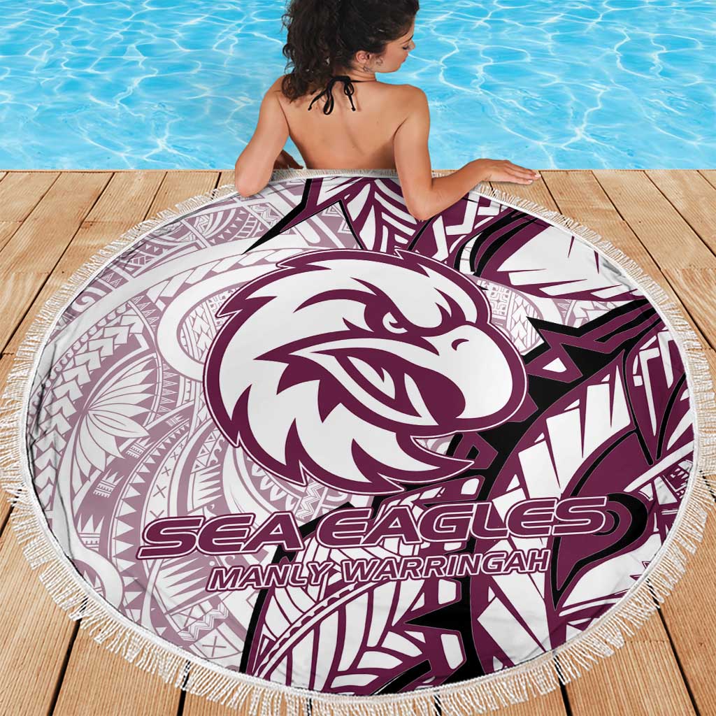 Sea Eagles Beach Blanket Polynesian Tribal Tattoo Pacific Sport Art