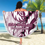 Sea Eagles Beach Blanket Polynesian Tribal Tattoo Pacific Sport Art