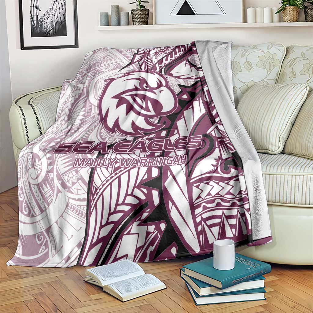 Sea Eagles Blanket Polynesian Tribal Tattoo Pacific Sport Art