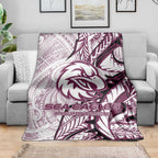 Sea Eagles Blanket Polynesian Tribal Tattoo Pacific Sport Art