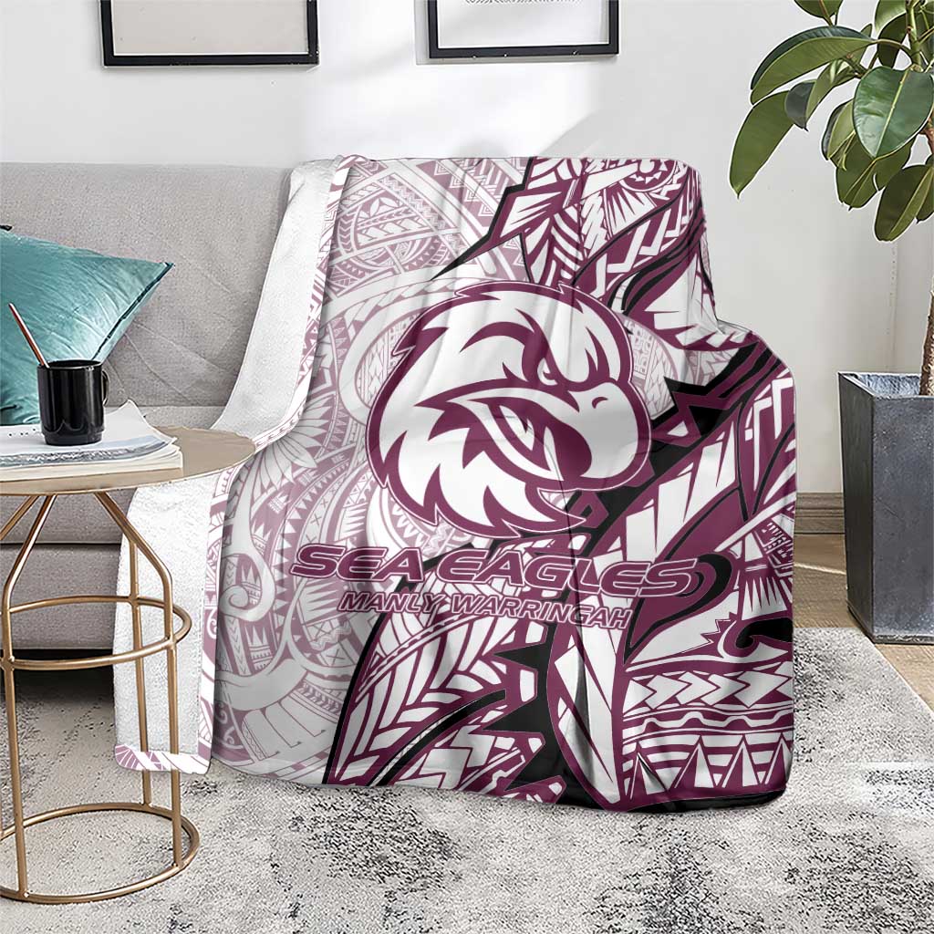 Sea Eagles Blanket Polynesian Tribal Tattoo Pacific Sport Art