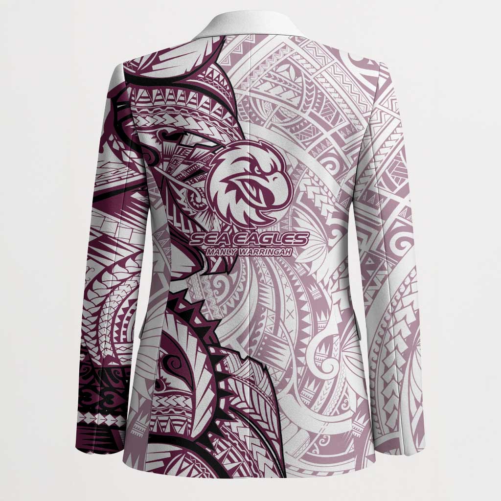 Sea Eagles Blazer Polynesian Tribal Tattoo Pacific Sport Art