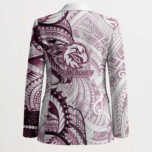 Sea Eagles Blazer Polynesian Tribal Tattoo Pacific Sport Art