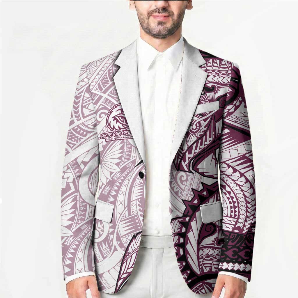Sea Eagles Blazer Polynesian Tribal Tattoo Pacific Sport Art